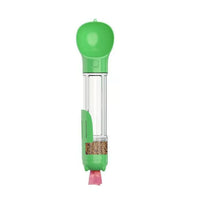 DelightPaw TrailMate 3-in-1 — Dog Water Bottle, Food Dispenser & Waste Kit