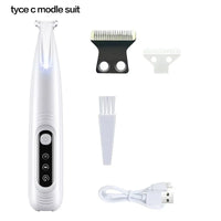 DelightPaw PawTrim Pro — Waterproof Paw Trimmer with LED Light & Display
