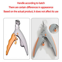 LED Dual-Sided Pet Nail Clippers with 5X Magnification