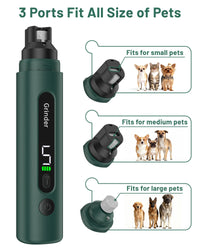 DelightPaw QuietTrim Pro — Electric Nail Grinder