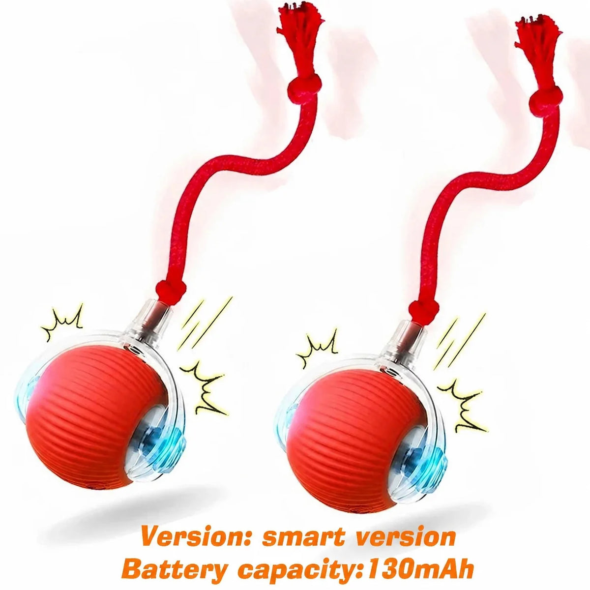 DelightPaw Smart Rolling Interactive Dog Ball