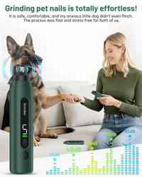 DelightPaw QuietTrim Pro — Electric Nail Grinder