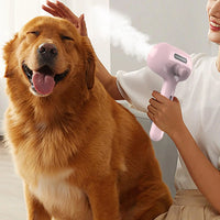 3-in-1 Electric Pet Grooming Brush with Mist Spray & Massage