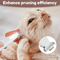 DelightPaw PawTrim Pro — Waterproof Paw Trimmer with LED Light & Display