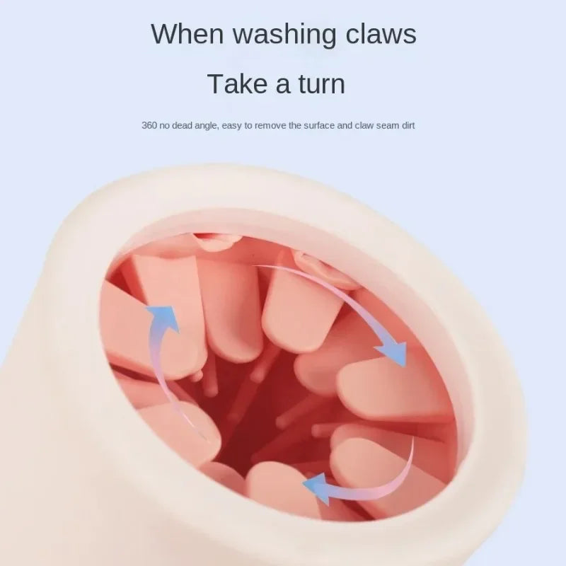 DelightPaw Paw Cleaner Cup — Muddy Paws Clean in Seconds