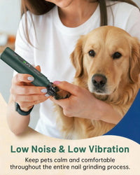 DelightPaw QuietTrim Pro — Electric Nail Grinder