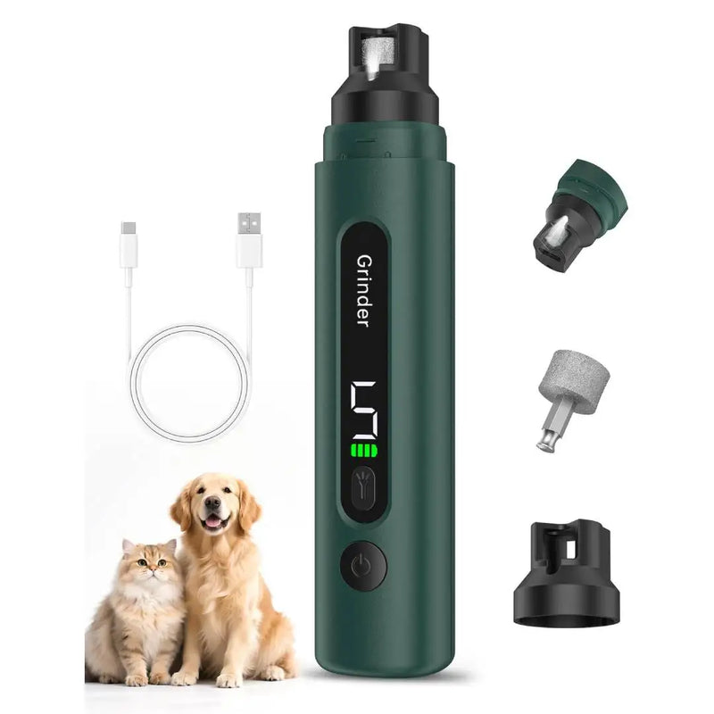 DelightPaw QuietTrim Pro — Electric Nail Grinder